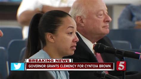 Cyntoia Brown Granted Clemency After Killing Man Who Bought Her For Sex When She Was 16 Daily Star