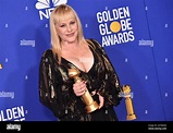 Patricia Arquette in the press room at the 2020 Golden Globe Awards at ...