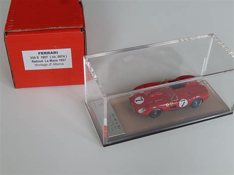 Ferrari since 1947, italian excellence that. JF Alberca : Ferrari 335S Le Mans 1957 --> SOLD, Modelart111