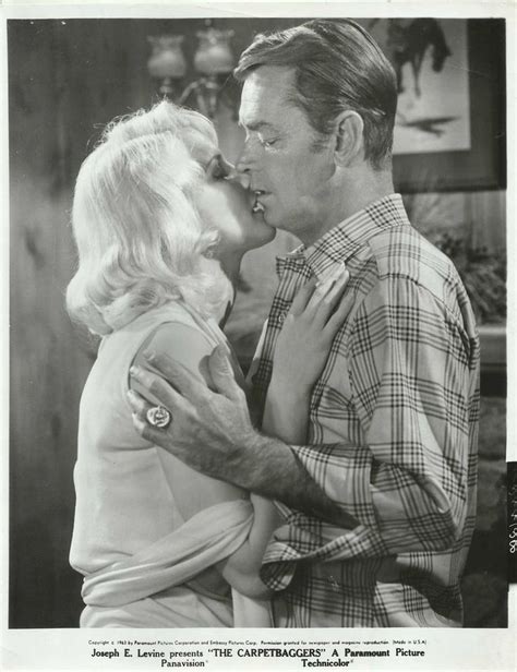Carroll Baker And Alan Ladd In The Carpetbaggers Original Vintage Photo