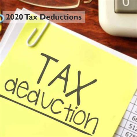 2020 Tax Deduction Amounts And More Heather