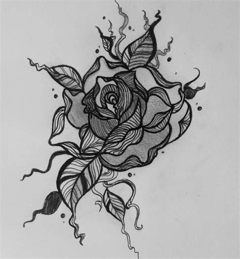 See more ideas about roses drawing, flower drawing, drawings. 19+ Flower Drawings, Art Ideas, Sketches | Design Trends ...