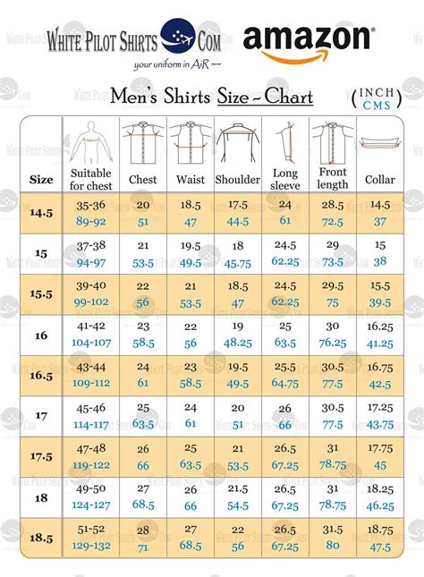 Amazon Mens Clothing Size Chart Anlis