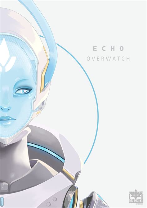 Artstation Overwatch Echo