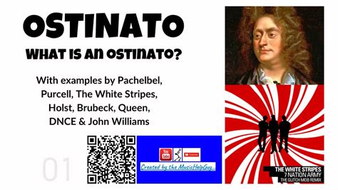 What Is An Ostinato Explanation With Examples Youtube