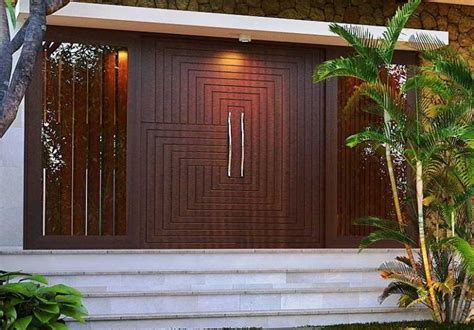 Desain Pintu Utama Rumah Modern Elegan Model Terbaru Door Design