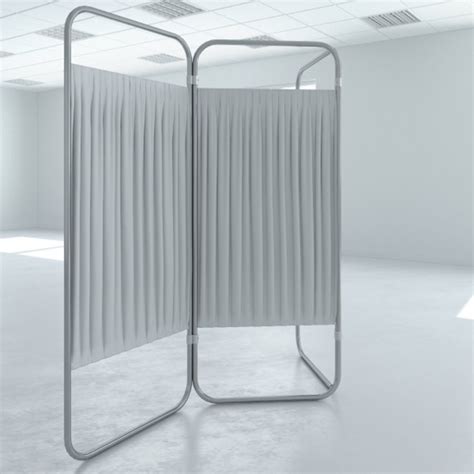 Removable Medical Privacy Screen With Panel For Hospital COVID