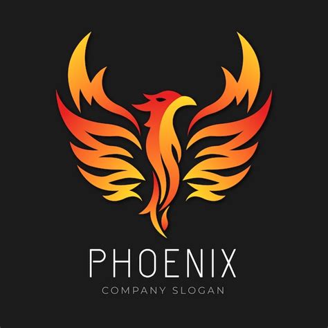 Premium Vector Phoenix Logo Concept