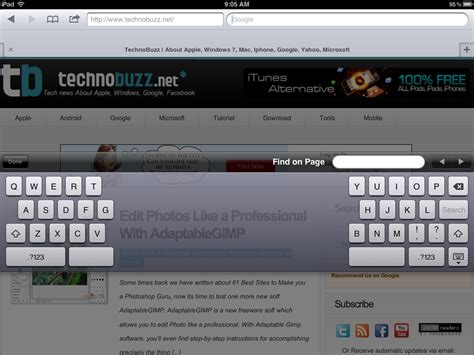 How To Use Split Keyboard In Ipad With Ios 5 Technobuzz How To