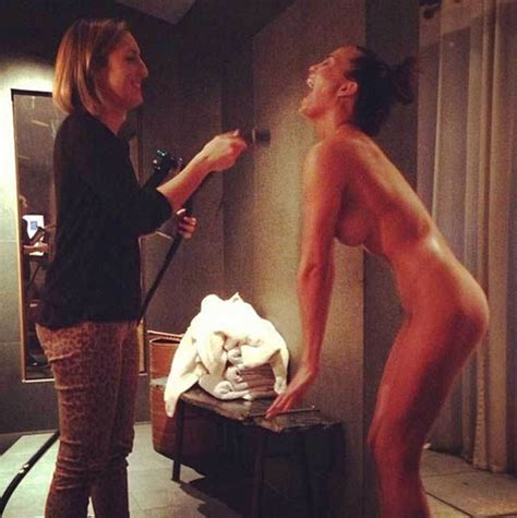 Chrissy Teigan Naked Spray Tan For Instagram Of The Day