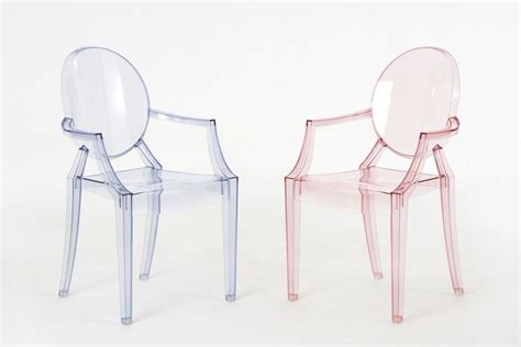 Elizabeth ghost acrylic chair in glass clear, amber or pink available. Lou Lou Ghost: Kartell design chair for children ...