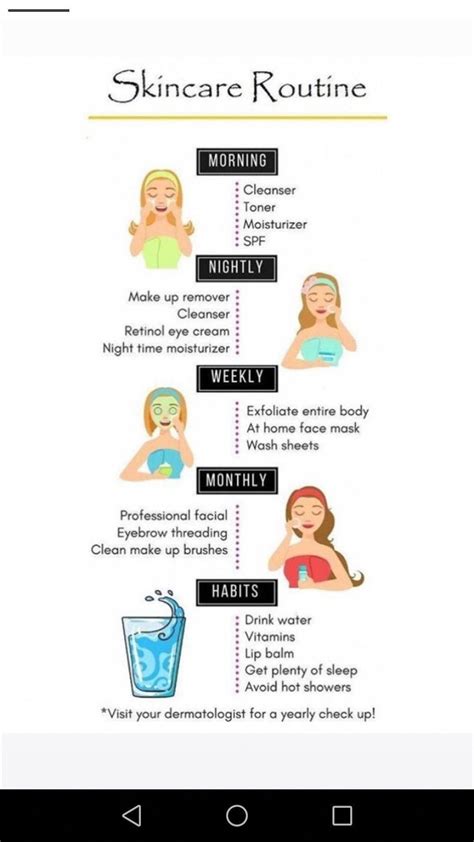 Good Face Care Routine Beauty And Health