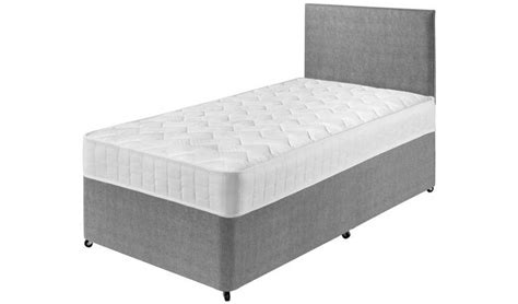 Buy Argos Home Elmdon Deep Ortho Single Divan Bed Grey Divan Beds