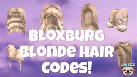 Aesthetic Bloxburg Blonde Hair Codes 2021 Roblox Bloxburg Bloxburg