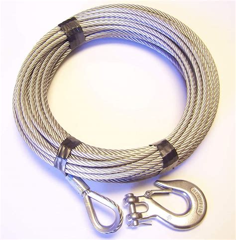 Advantage Stainless Steel Winch Cable 516 7x19 100 Ft