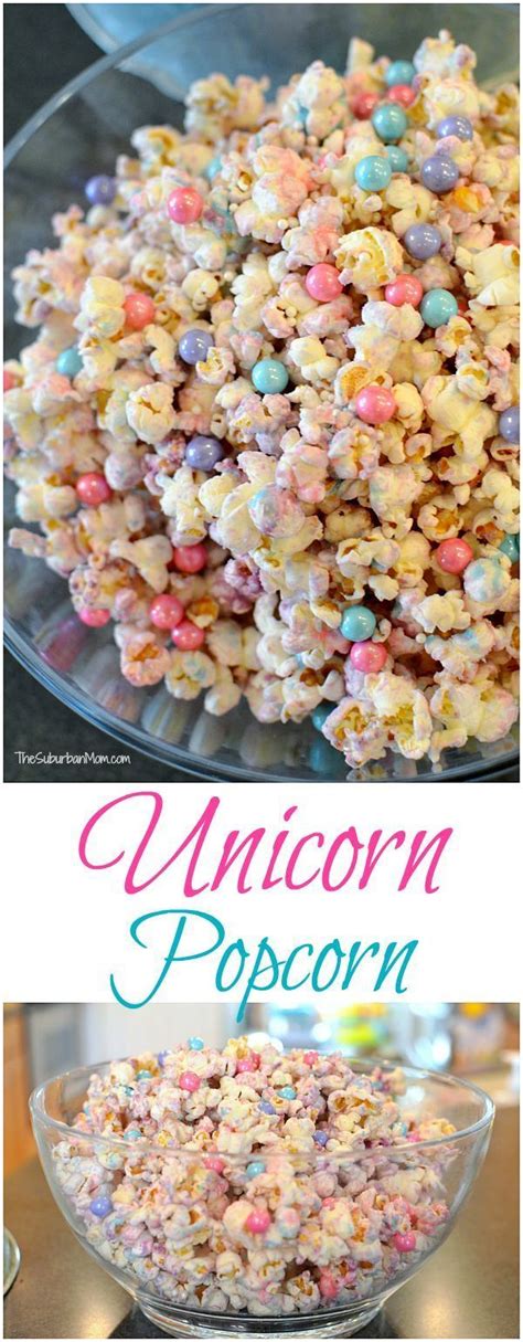 Easy To Make Unicorn Popcorn Recipe The Suburban Mom Recipe