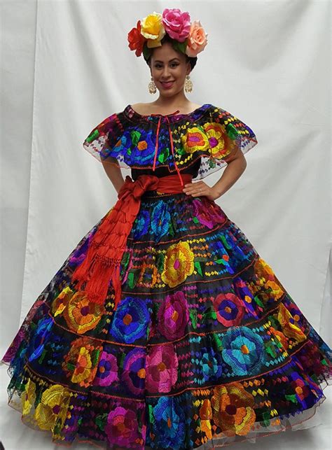 Chiapas Dress Olveritas Village Chiapas Dress Traditional Mexican