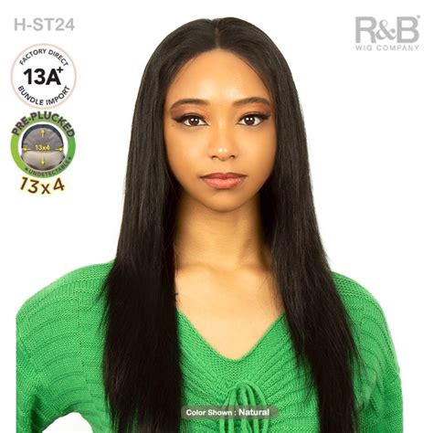Randb Collection 13a 100 Unprocessed Brazilian Virgin Remy Hair 13x4 360 Lace Front Wig H St24