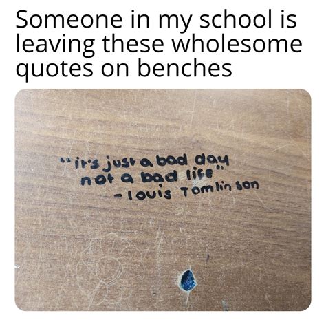 Lou Has The Most Wholesome Of The Wholesome Quotes Ronedirection