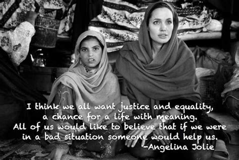 Angelina Jolie Quote Via The Hunger Site Actrices Famosos Adoración