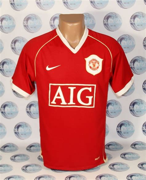 Manchester United 2006 2007 Home Football Soccer Shirt Jersey Camiseta