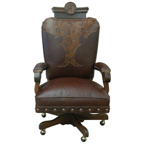 A fine collection of rustic, hacienda, and southwestern furniture. Elegante II Office Chair | Western Office Chairs | Western ...