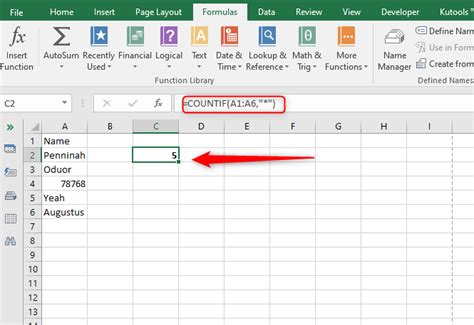 A Comprehensive Guide To Count Cells Contain Text In Excel
