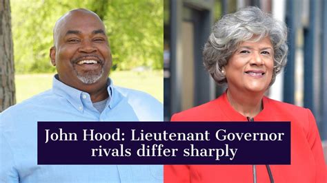 John Hood Lieutenant Governor Rivals Differ Sharply — Neuse News