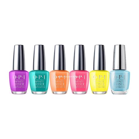 Opi Complete Set Neon 2019 Nail Polish Collection 6 X 15ml