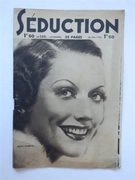 seduction 1936 vecchia rivista erotica sexy erotic man magazine vintage nude eur 29 99 picclick it