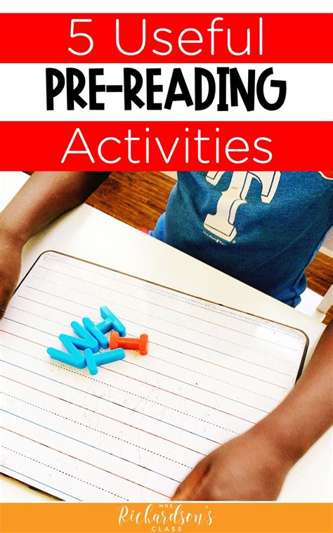 5 Effective Guided Reading Pre Reading Activities To Try In 2020 Pre