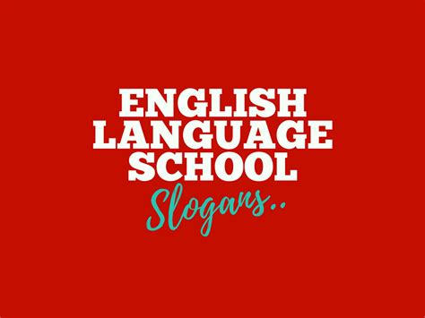 875 Catchy English Language Slogans And Taglines Generator English