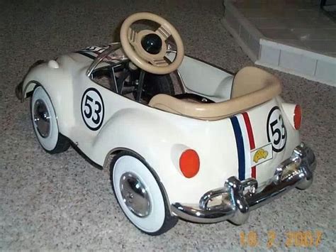 Herbie For The Toddler Set Vintage Pedal Cars Pedal Cars Toy Pedal