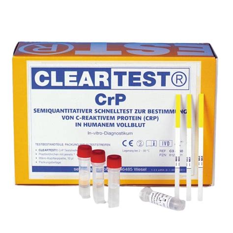 Meditecat Cleartest Procalcitonin Pct 5 Tests Zur Feststellung