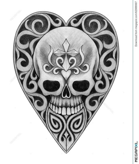 Details 68 Skull And Heart Tattoo Super Hot Incdgdbentre