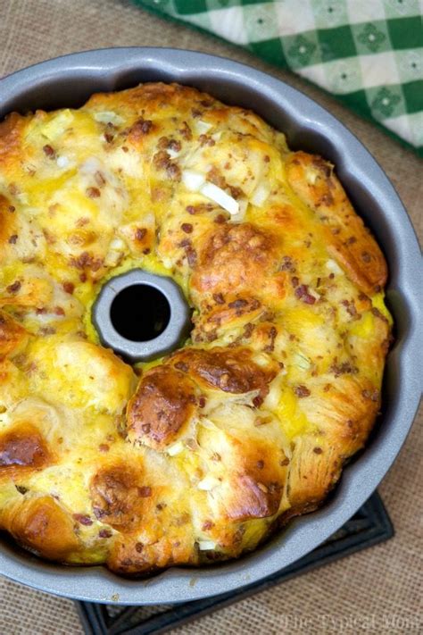 I'll take a stab at this broad question, because i think it deserves at least an attempt at a general answer. Bacon Egg and Cheese Breakfast Bundt Cake + Video
