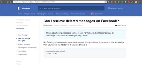 2 Easy Ways Available To Recover Deleted Facebook Messages