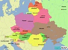 StepMap - Northern Central Europe - Landkarte für Europe