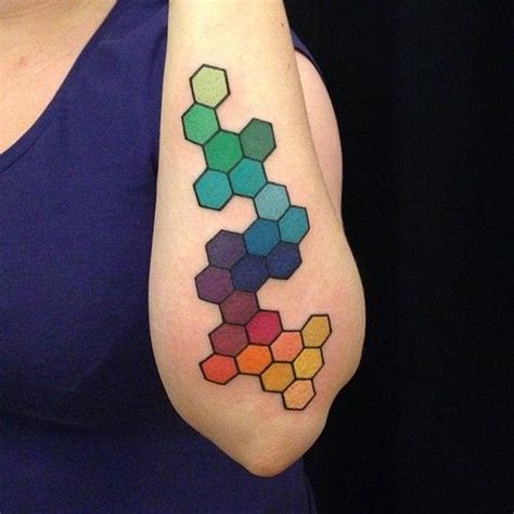 Pin By Nelson Rodriguez On Tattoo Ideas Hexagon Tattoo Geometric