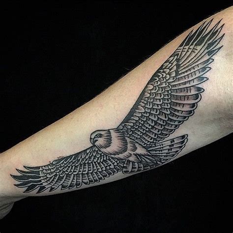 Fly Like And Eagle A Hawk In This Case Done By Chillypete