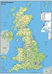 Cartina Gran Bretagna Fisica | Tomveelers