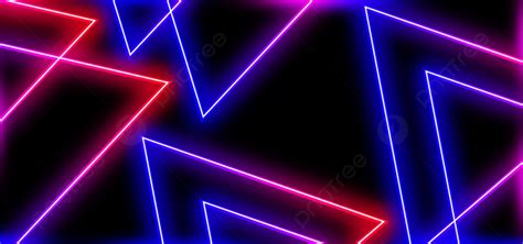 Dark Abstract Background With Uv Neon Glow Blurred Light Lines Waves