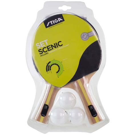 4 out of 5 stars, based on 2 reviews 2 ratings. Stiga Scenic Table Tennis Set - Sweatband.com