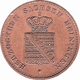 1 Pfennig - Bernhard II - Ducado de Sajonia-Meiningen – Numista