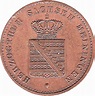 1 Pfennig - Bernhard II - Ducado de Sajonia-Meiningen – Numista