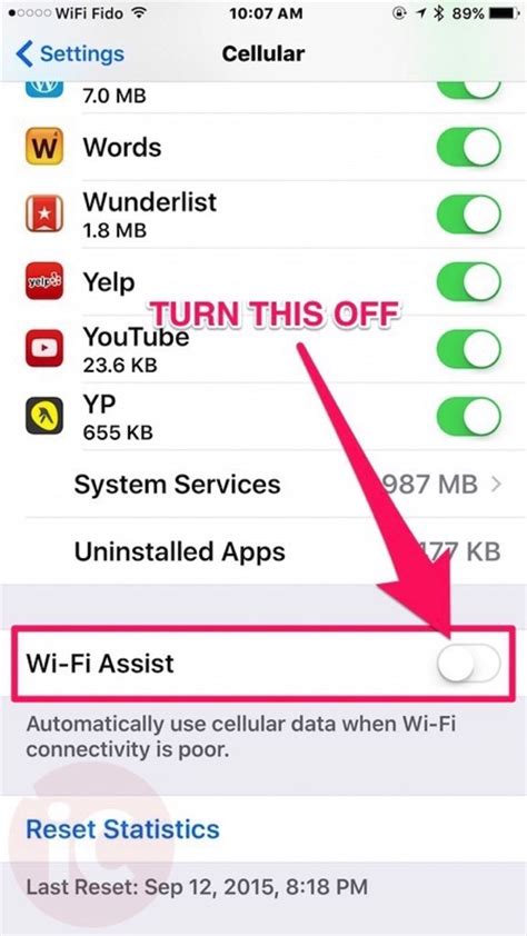Why does my wifi turn off at night? Apple Explains How Wi-Fi Assist Feature Works in iOS 9 ...
