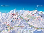 Ski map Ski Juwel Alpbachtal Wildschönau (Austria)