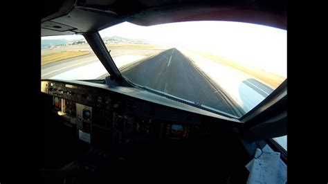 Airbus A320 Takeoff Pilot Eyes Youtube