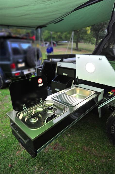 See more ideas about camping, truck camping, truck canopy. ute canopy kitchen - Google Search | Camper Trailers ...