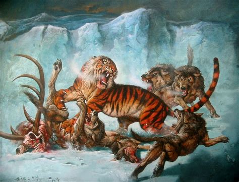 Sunday Orphan Siberian Tiger The Art Of Simon Bisley